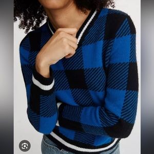 Gabby Buffalo Check Rag & Bone Sweater